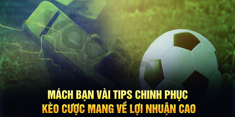 Mách bạn vài tips chinh phục kèo cược mang về lợi nhuận cao